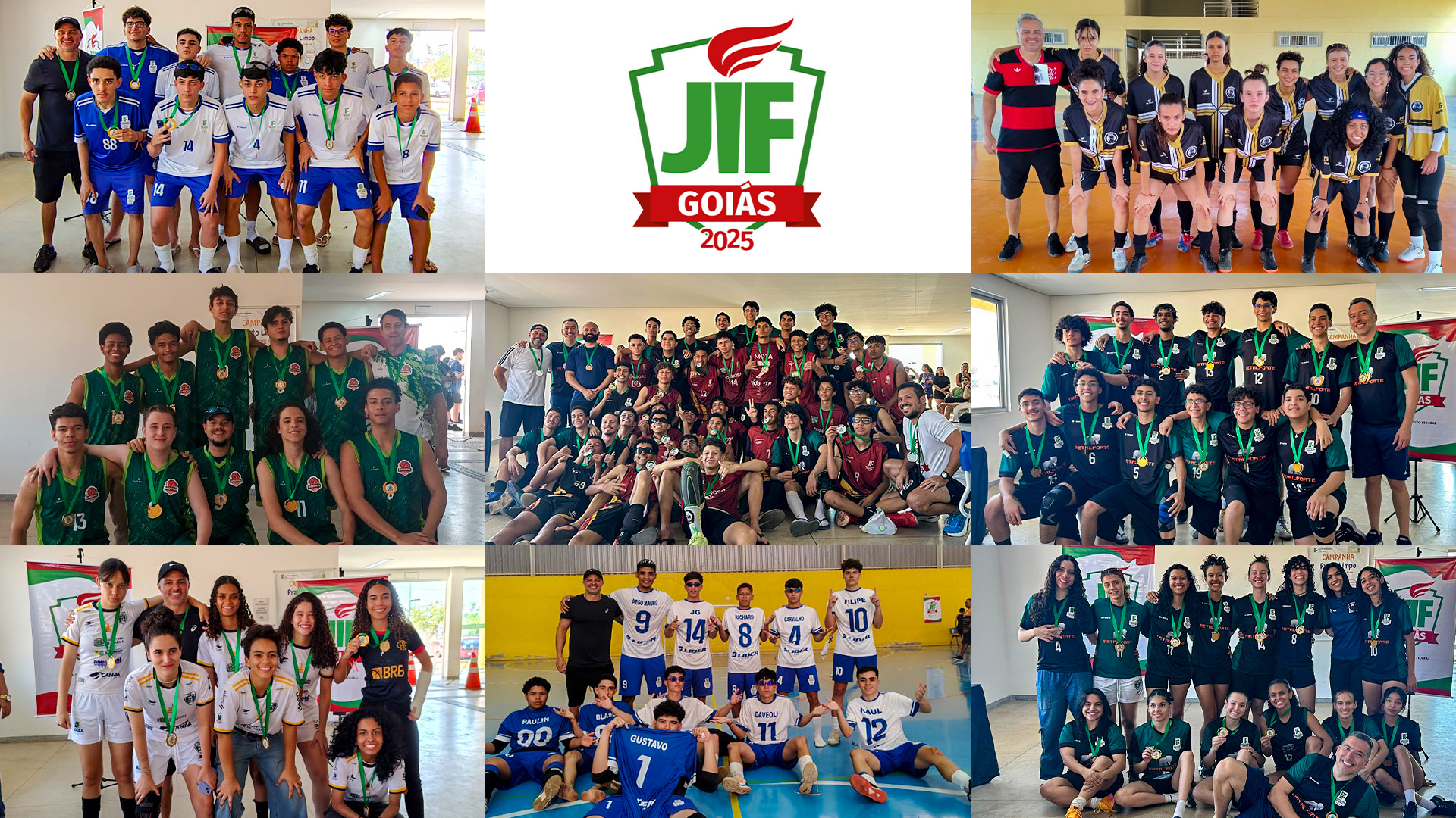 Os times de basquetebol masculino, voleibol e futsal (masculino e feminino) disputarão o JIF 2025, de 22 a 27/9, em Brasília.