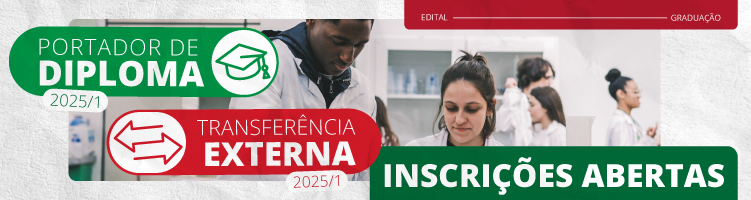 portador de diploma e transferência externa 2025 1