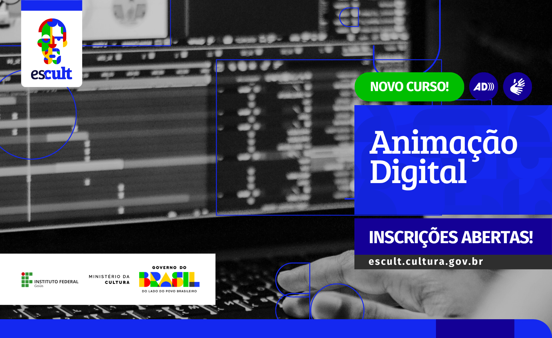 Animação Digital é o novo curso lançado pela Escult